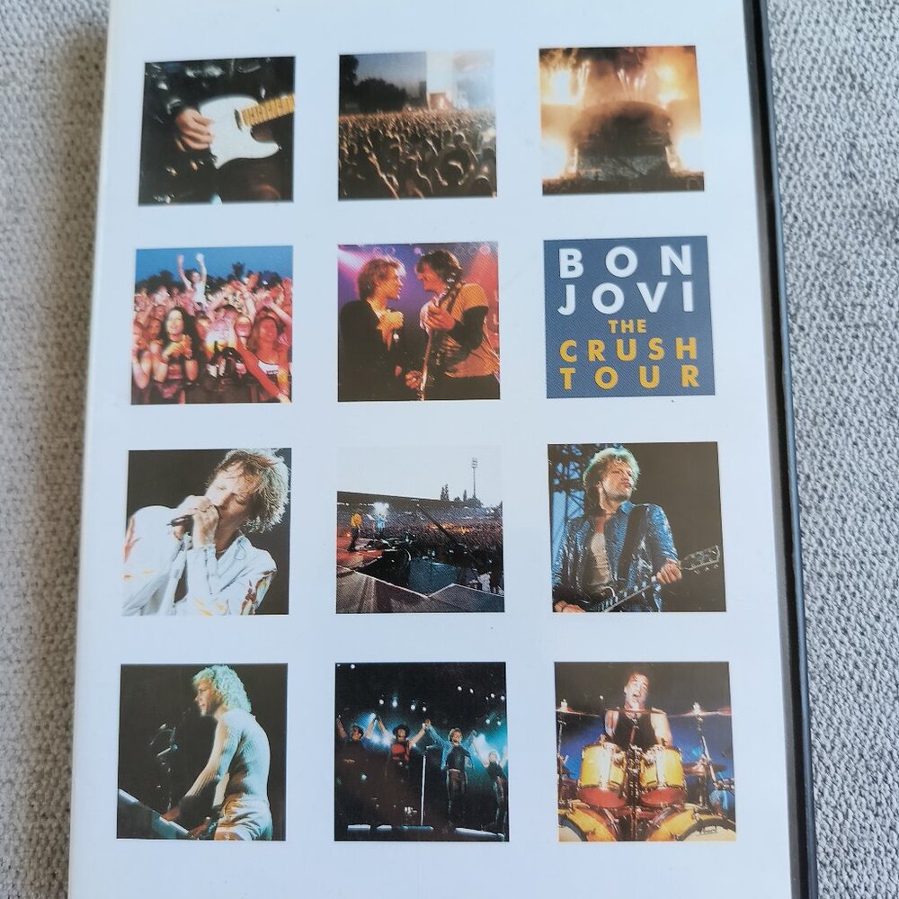 BON JOVI THE CRUSH TOUR 2000 DVD PLUS FREE BON JOVI CRUSH CD